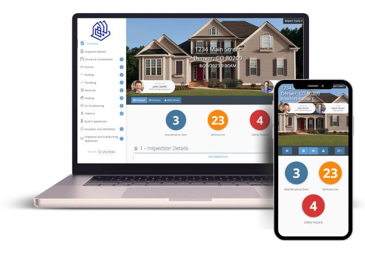 Our Spectora reports can be viewed on any device!